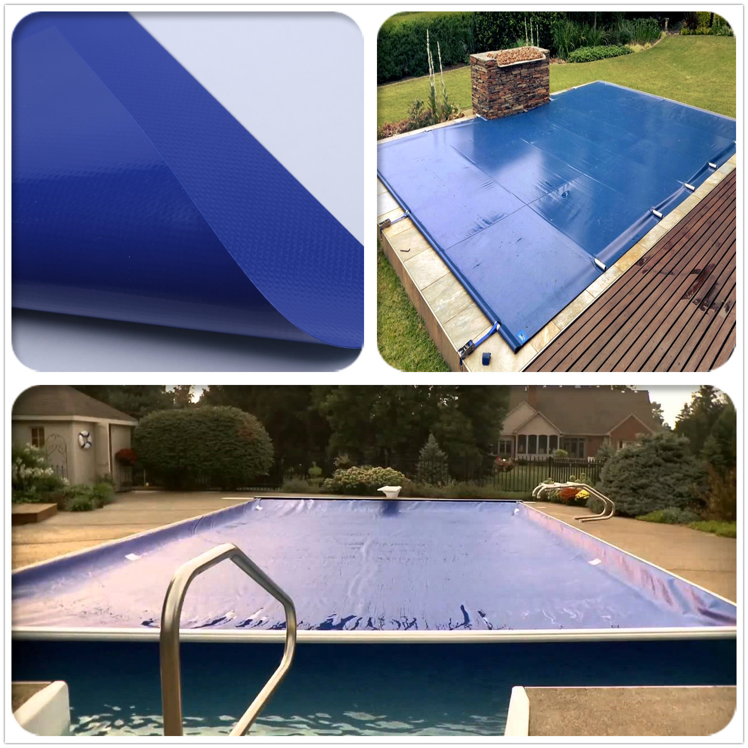 PVC swimming pool cover